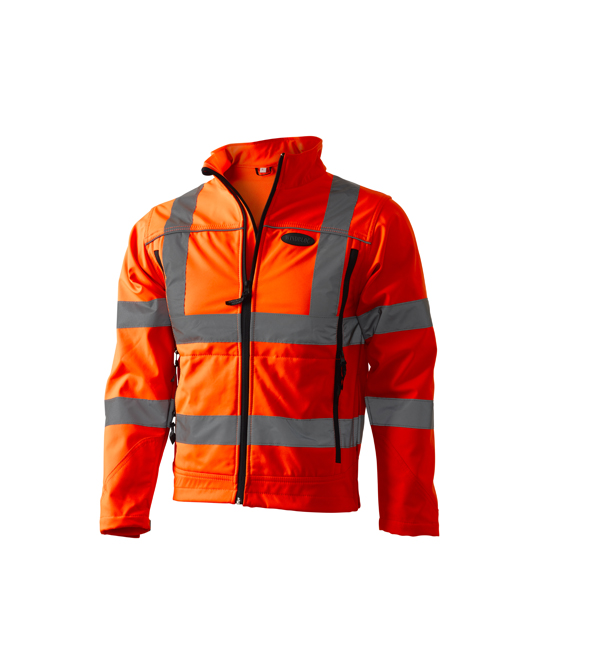Product image for Premium High Visibility Softshell Jacket